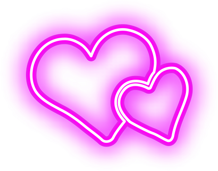 Neon Hearts Icon